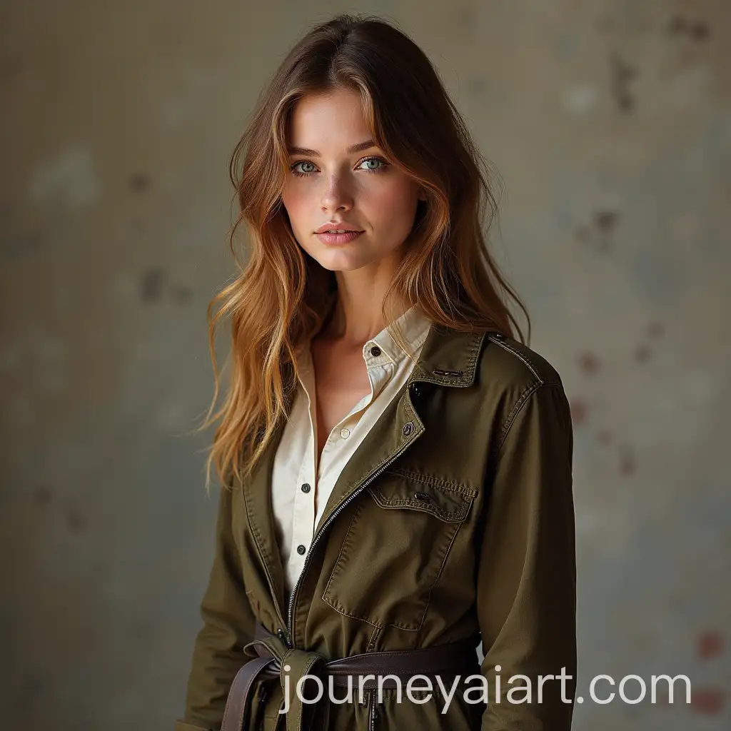 Portrait-of-a-Young-German-Girl-in-Traditional-Attire
