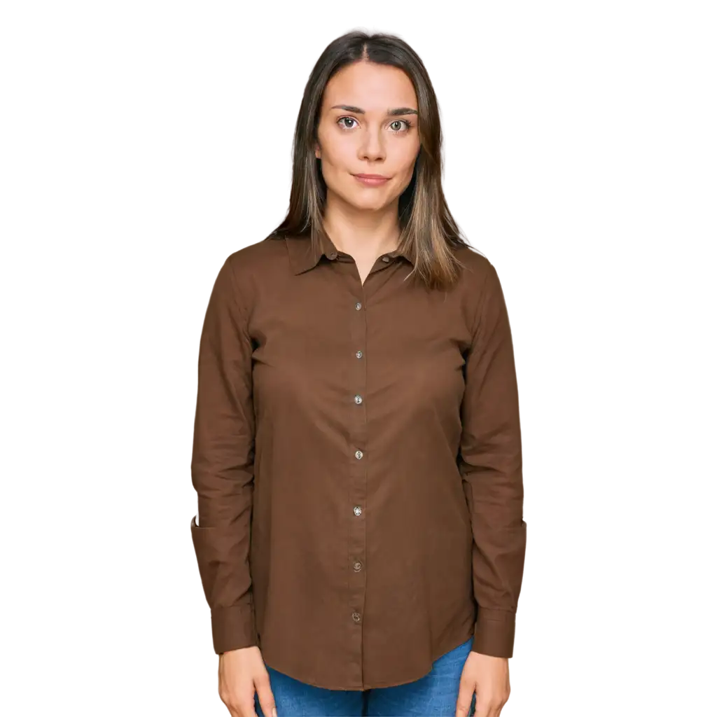 HighQuality-PNG-Image-of-a-40YearOld-American-Woman-with-a-Photo-ID-and-Collared-Shirt