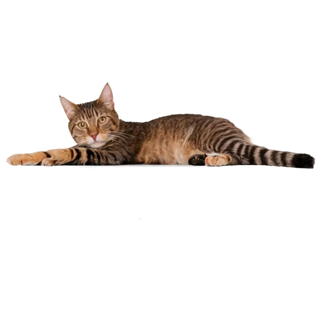 Cat-Lying-on-the-Table-PNG-HighQuality-Transparent-Image-for-Versatile-Uses