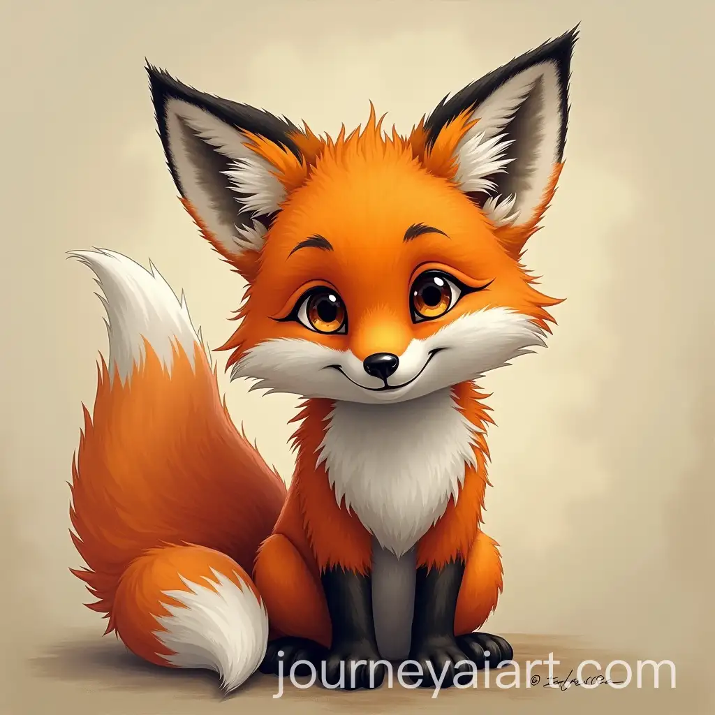 Realistic-Fox-in-Natural-Habitat