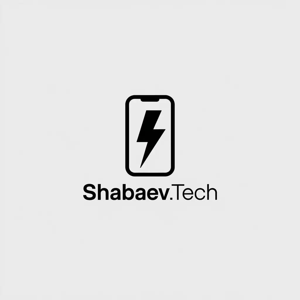 LOGO-Design-for-Shabaev-Tech-Minimalist-iPhone-Symbol-on-Clear-Background-for-Tech-Industry