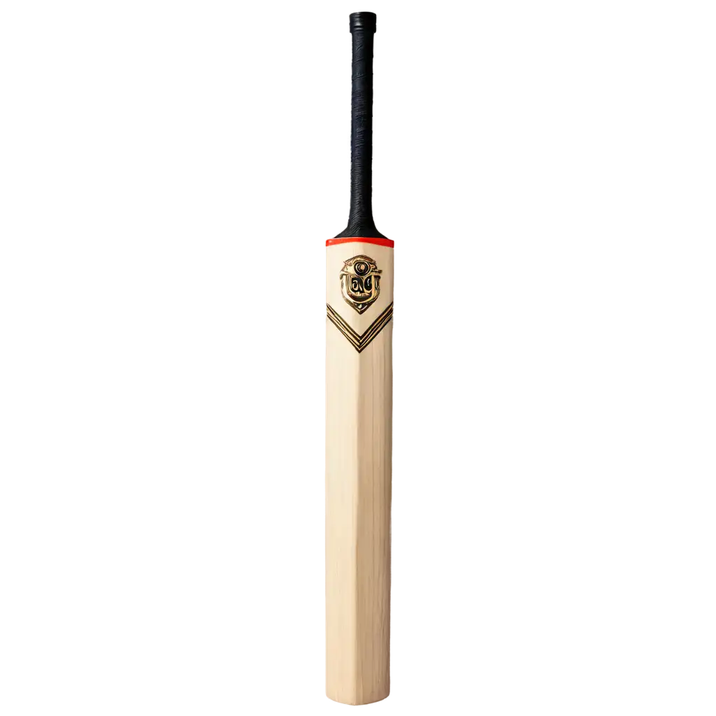 Premium Cricket Bat , with plain white background