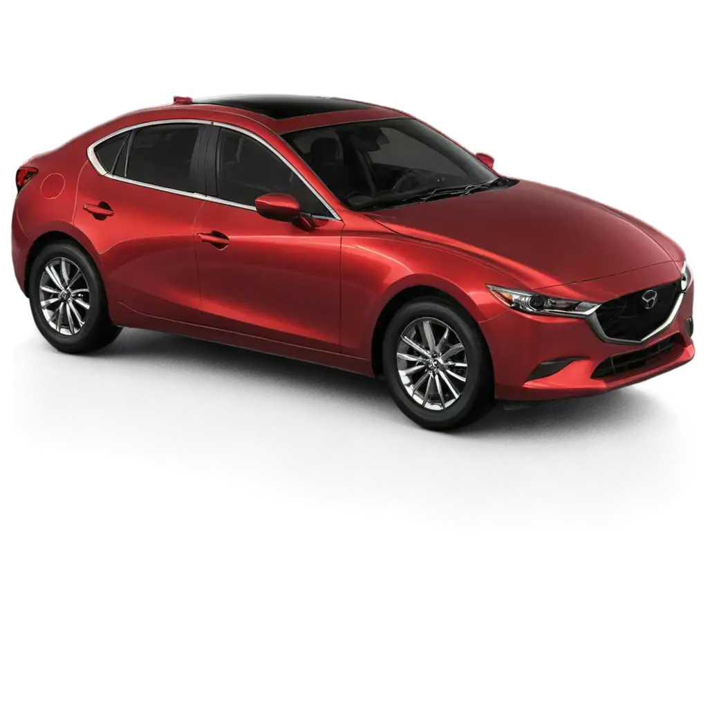 Mazda-Red-Car-PNG-Image-Dynamic-and-Detailed-Digital-Illustration