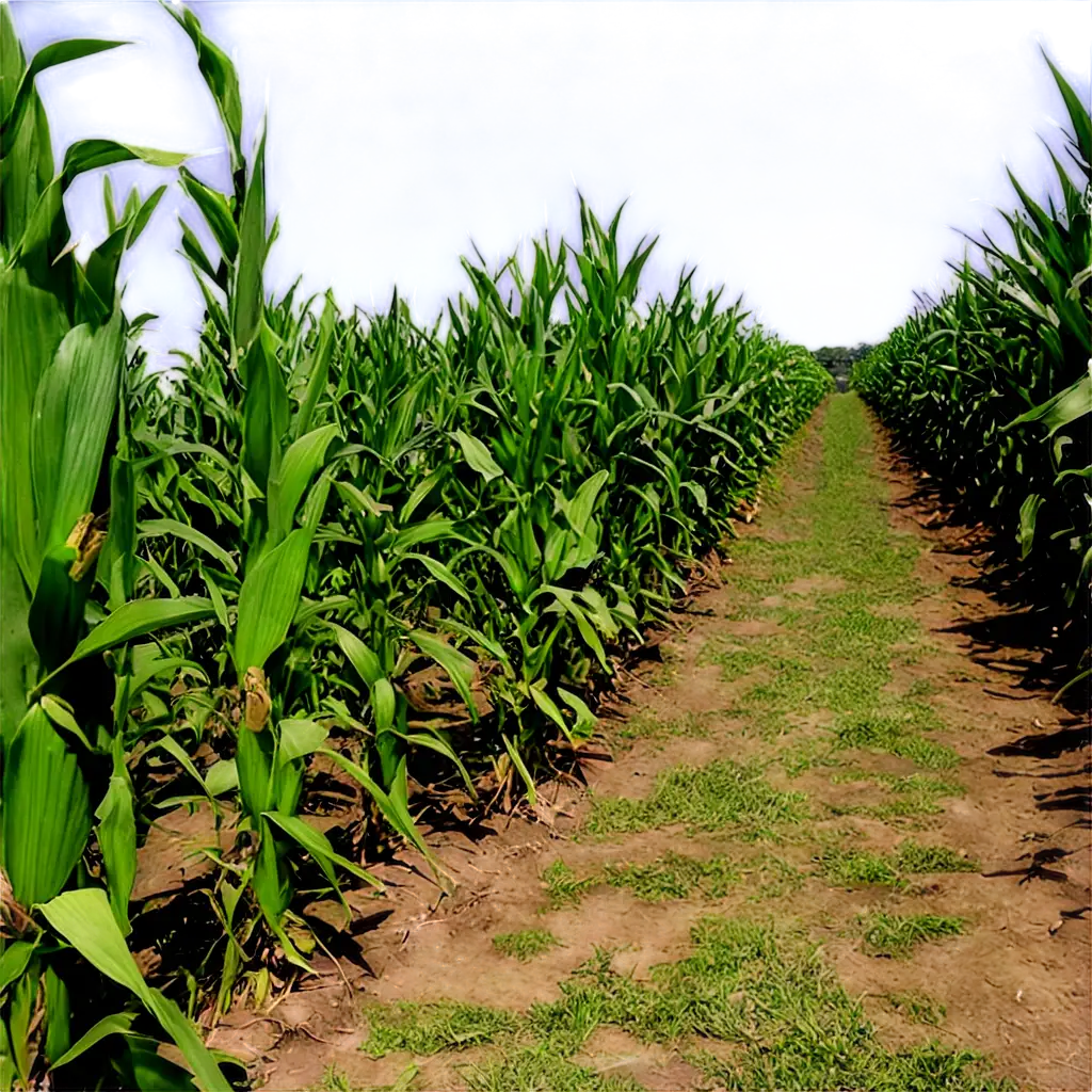 Stunning-Corn-Plantation-PNG-Image-for-Agricultural-Projects-and-Presentations