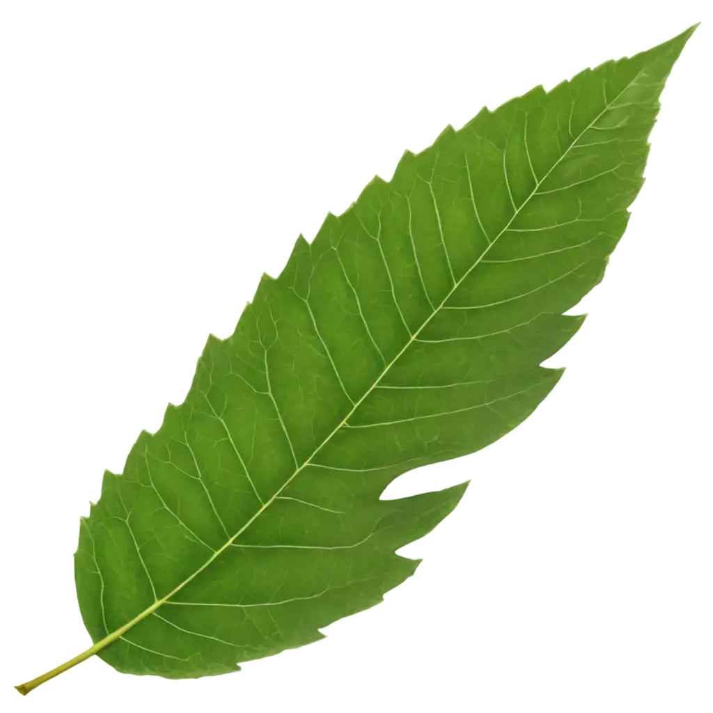 Enhance-Your-Content-with-a-HighQuality-PNG-Image-of-a-Single-Leaf