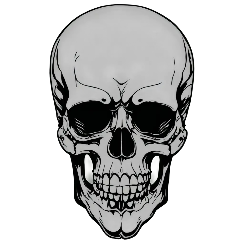 Metallic-Graphiti-of-Skulls-Design-for-TShirts-PNG-Image-for-Berserk-Anime-and-Metallic-Band-Merchandise