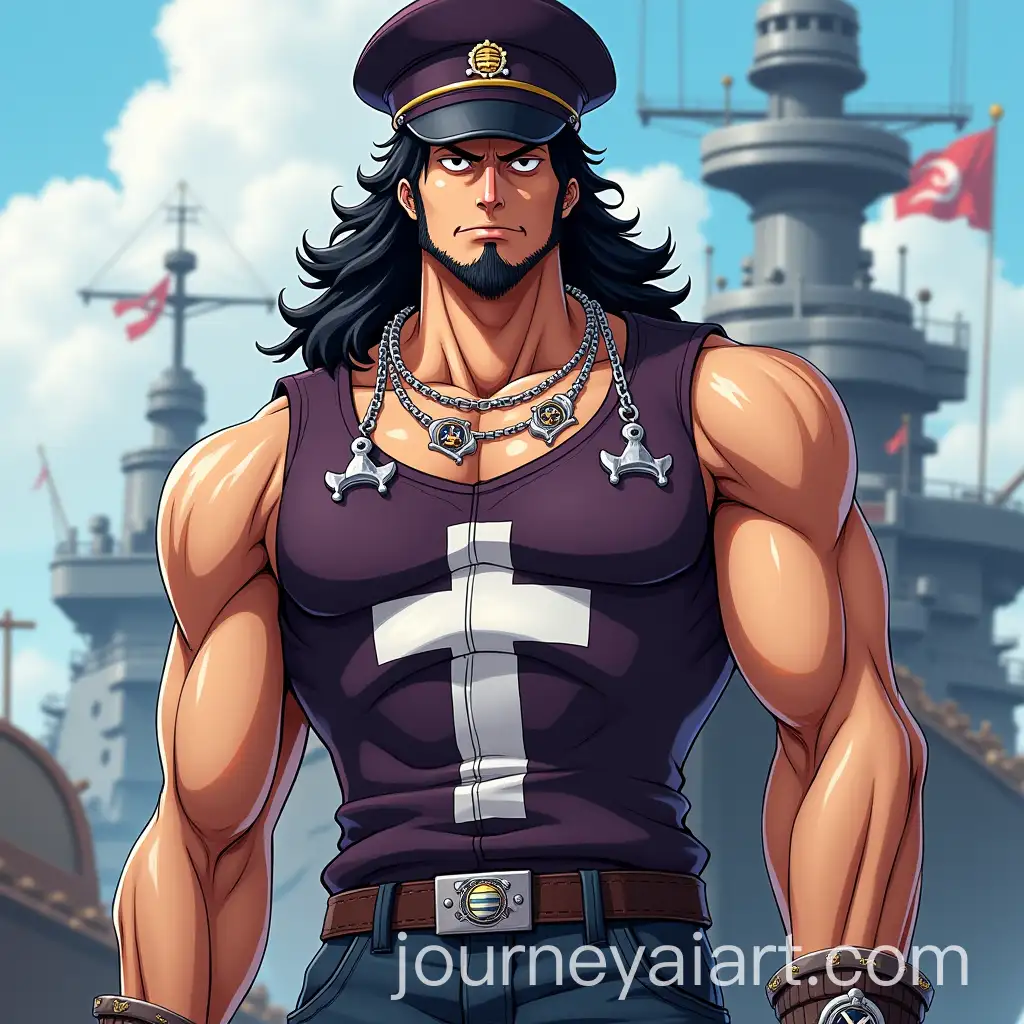 Muscular-One-Piece-Marine-Character-with-ModifiedAI-Image-Prompt-Expansion-Uniform-and-Bold-Accessories