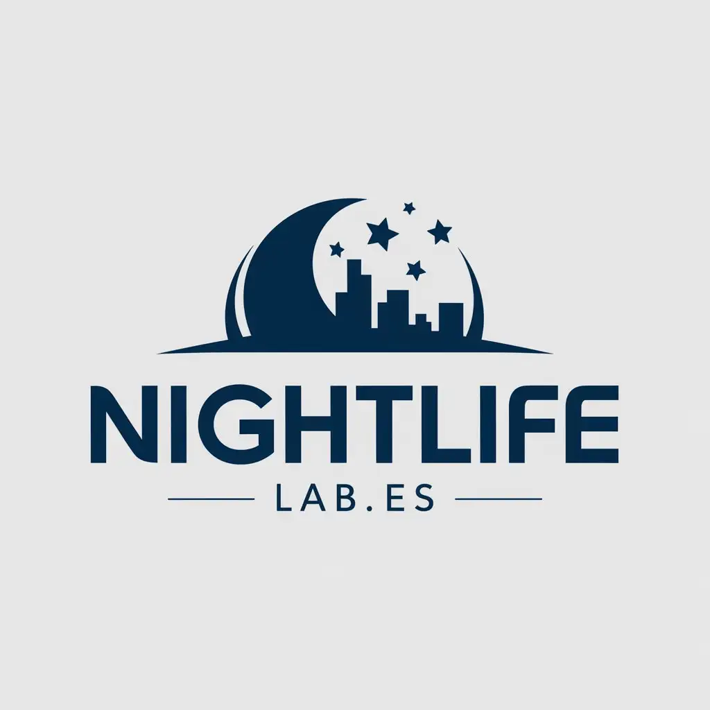 LOGO Design for NightLife Labes NightInspired with Modern Elements for Entertainment Industry