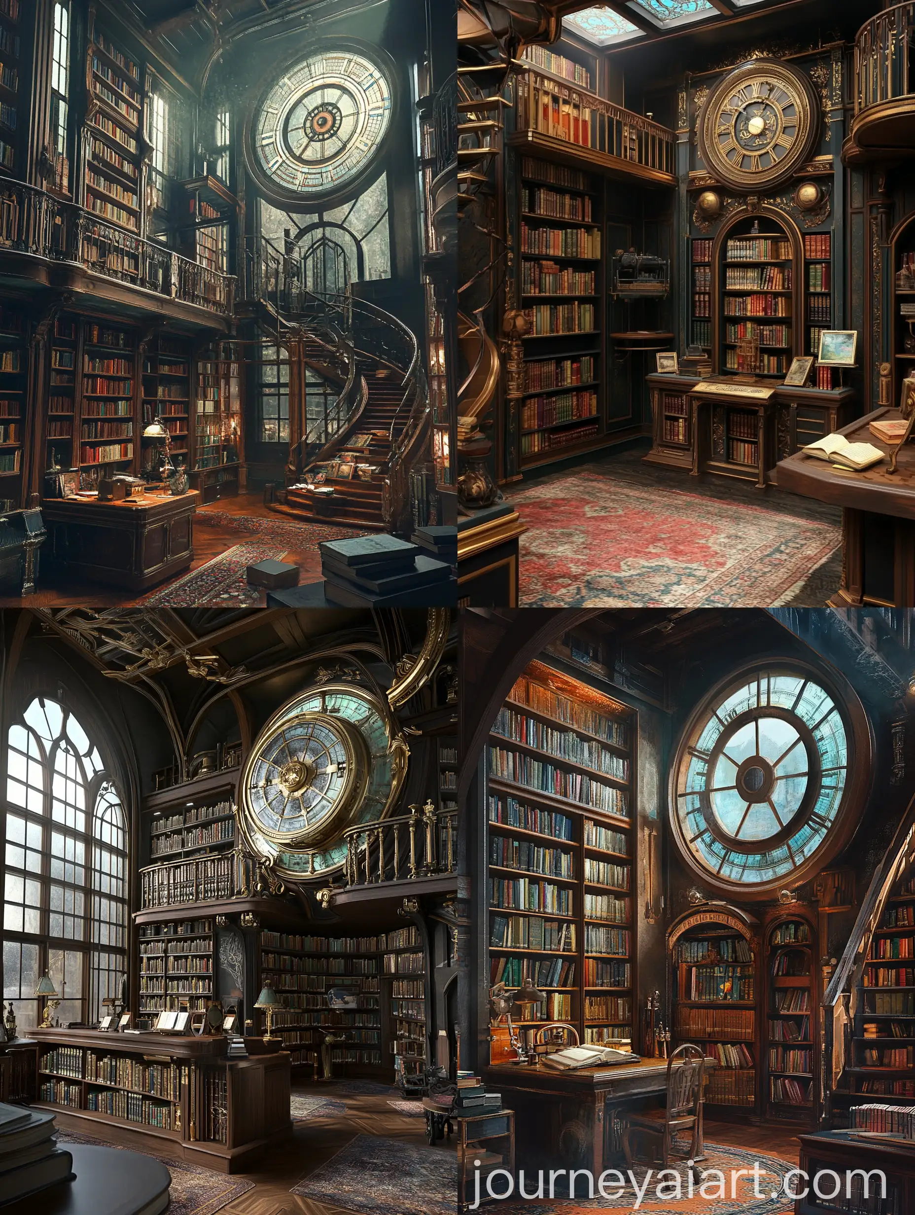 Time-Travel-Library-with-Books-and-Devices