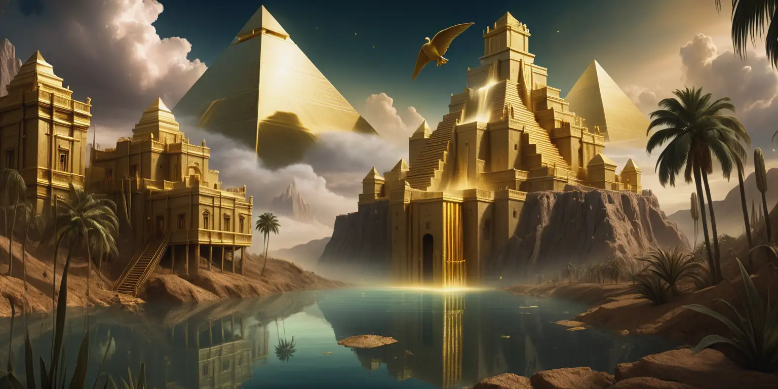 El Dorado A Surreal and Ethereal Imagined Landscape