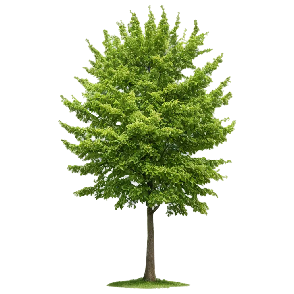 HighQuality-Isolated-Green-Tree-with-No-Background-PNG-Format-for-Versatile-Use