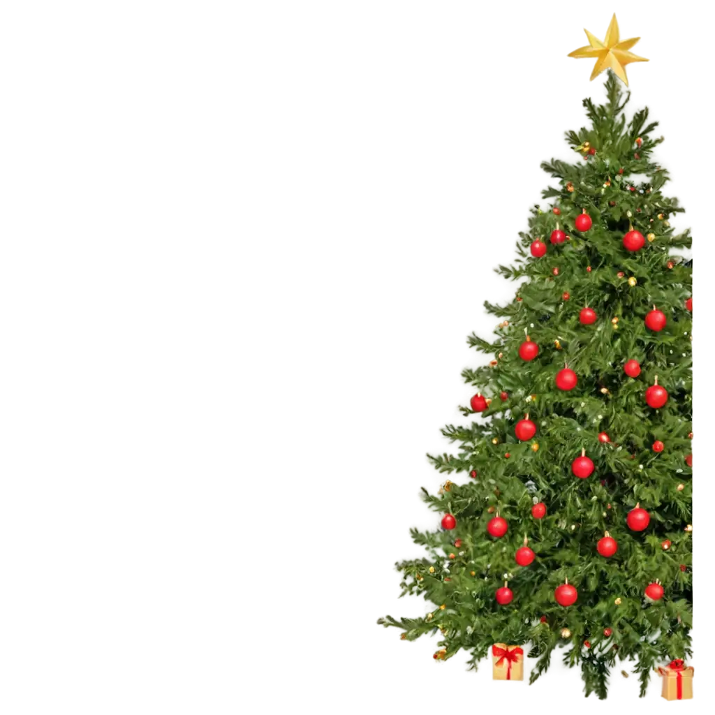 Christmas-Tree-with-Bows-PNG-Image-for-Festive-Celebrations-and-Creative-Designs