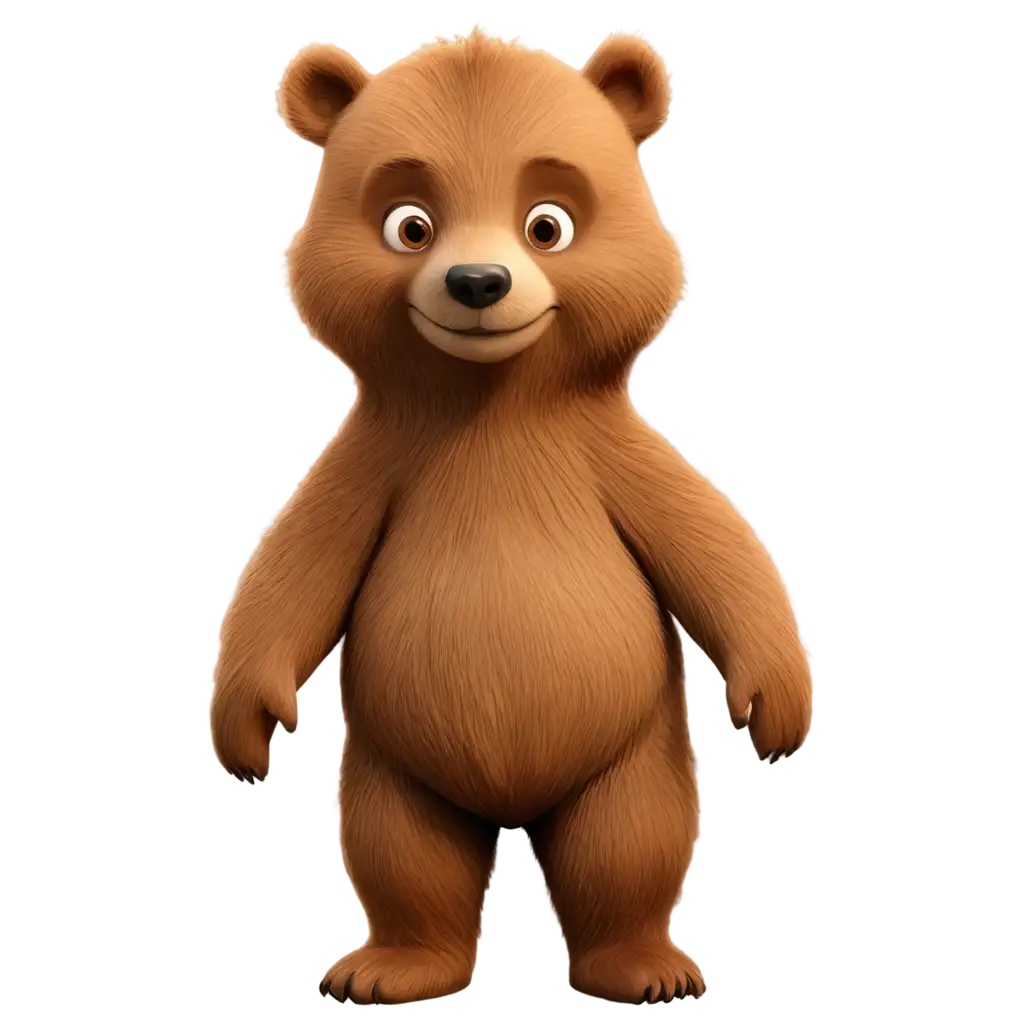 Adorable-Cartoon-Bear-PNG-Playful-Character-Design-for-Versatile-Digital-Content