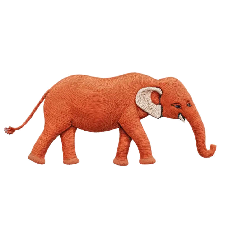 Embroidery-Elephant-PNG-Image-HighQuality-Detailed-Artwork-for-Versatile-Uses