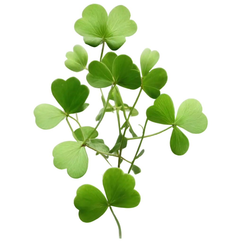 Clover-Plant-PNG-A-HighQuality-Image-for-Versatile-Creative-Use