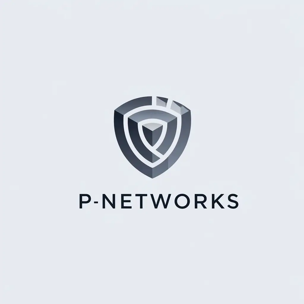 LOGO Design for PNetworks Minimalistic ITSecurity Proxmox Hypervisor Theme for Technology Industry