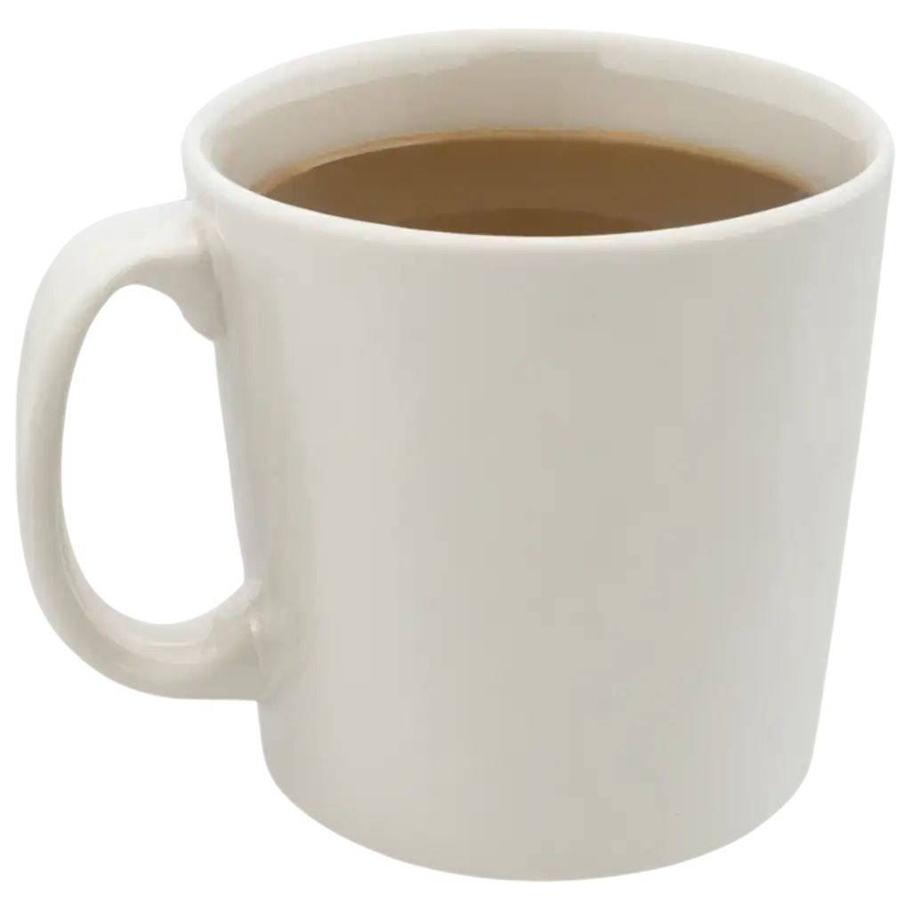 HighQuality-PNG-Image-of-a-White-Mug-Versatile-and-Clear