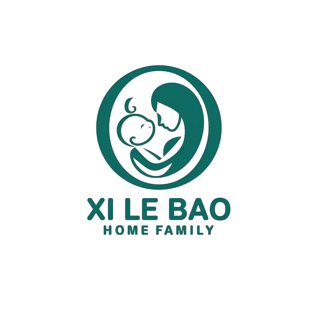 LOGO-Design-for-Xi-Le-Bao-Baby-and-Mom-Bonding-with-Warmth-and-Clarity