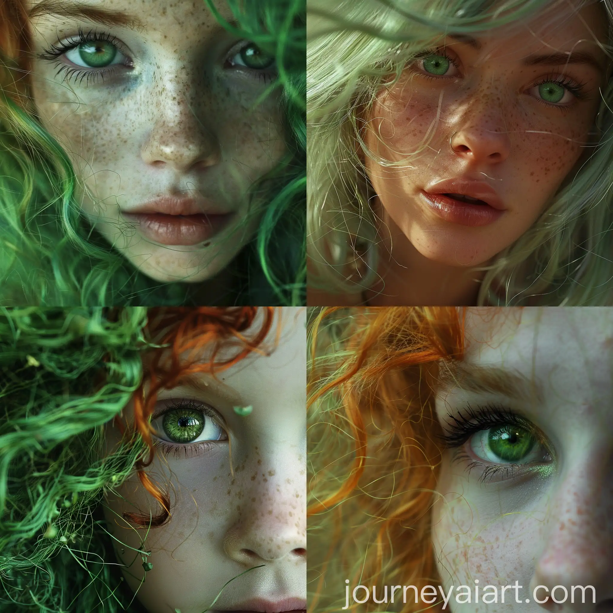 Enchanting-Fairy-Tale-Character-with-Radiant-Hair-and-Green-Eyes