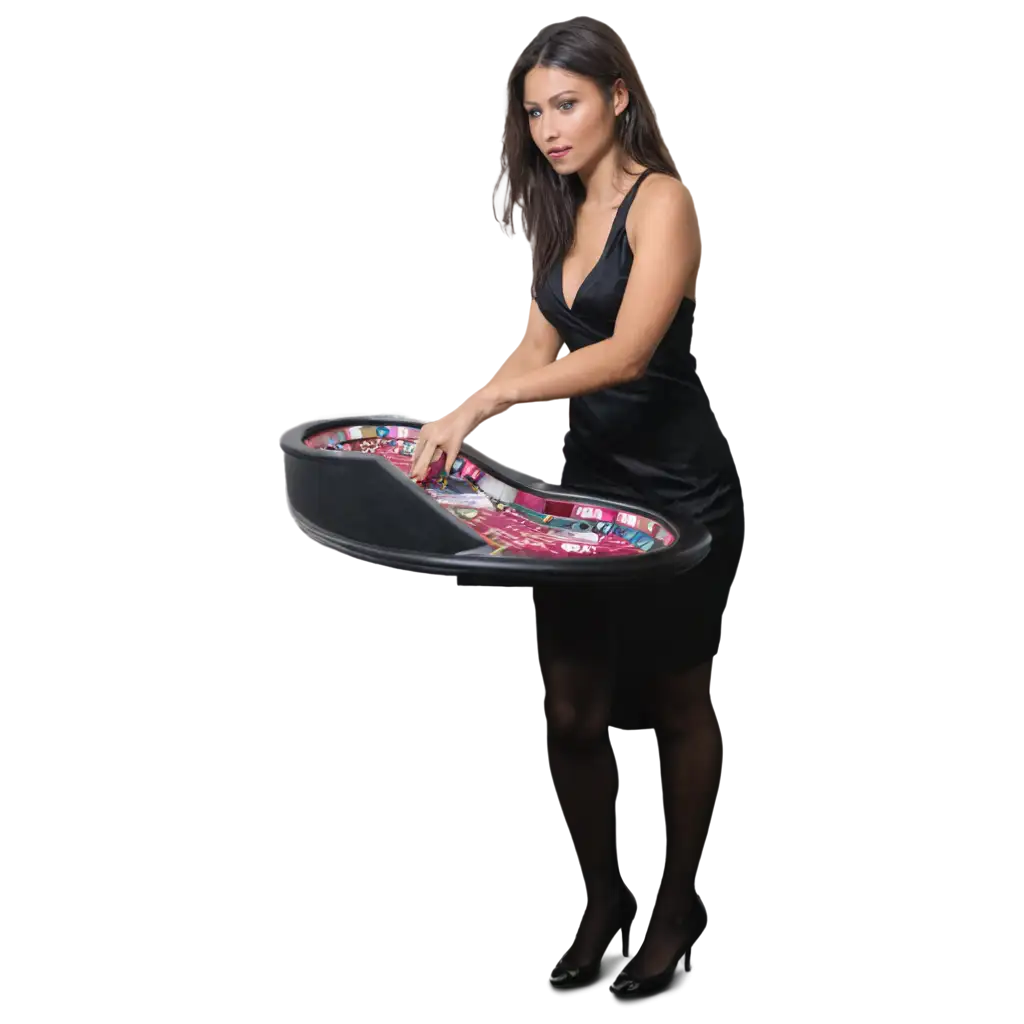 Female-Casino-Gaming-Player-PNG-HighQuality-Transparent-Image-for-Your-Creative-Needs