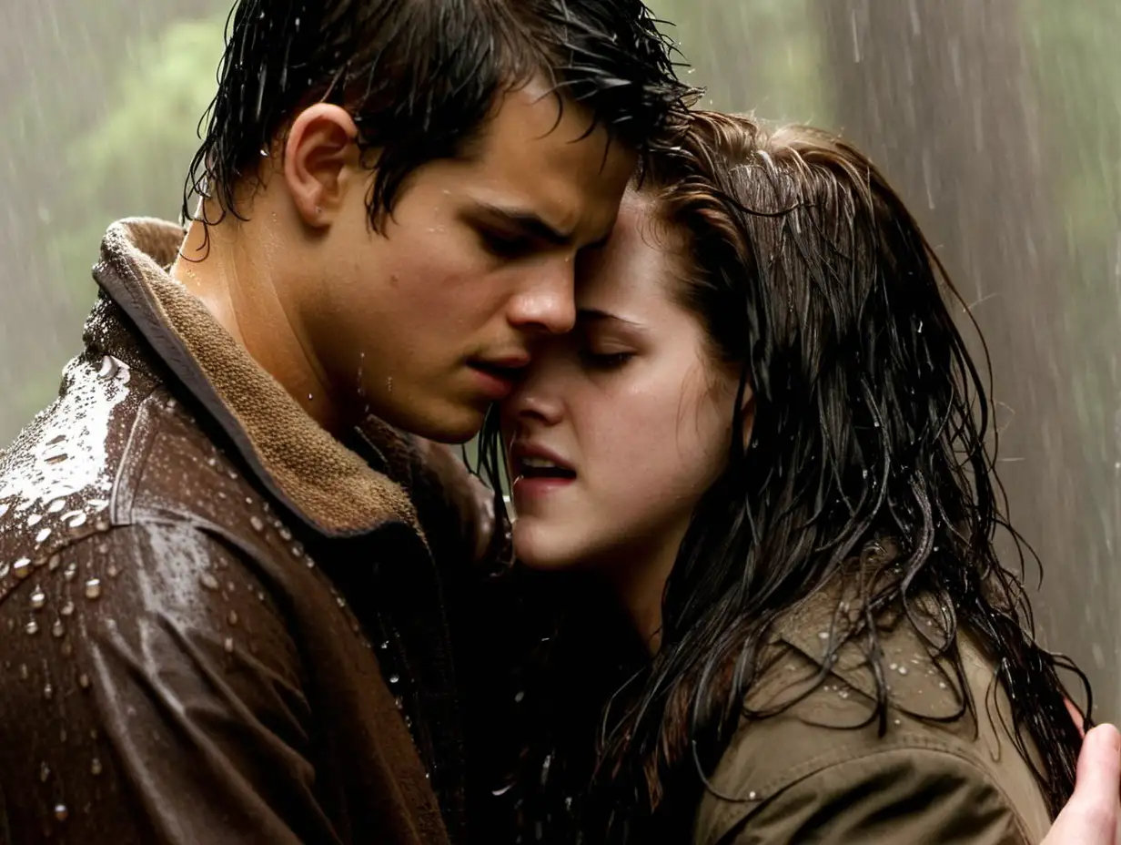 Intimate-Twilight-New-Moon-Rain-Scene-with-Jacob-and-Bella