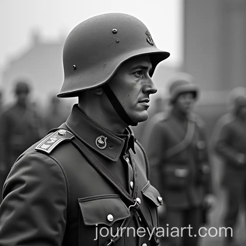 World-War-II-German-Soldier-in-Historical-Uniform