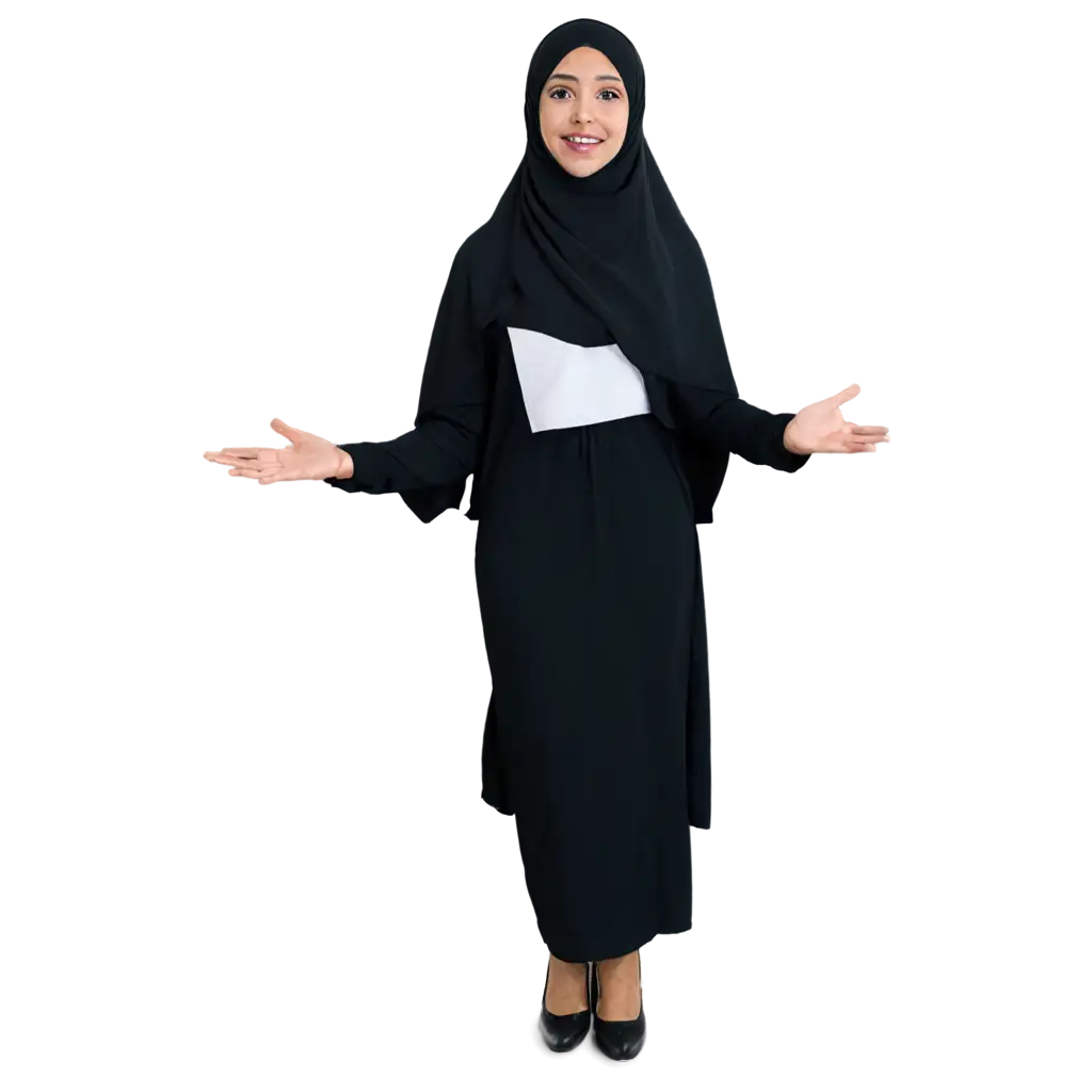 ismalic teacher female image with hijab nikab and hijab teaching class at classroom