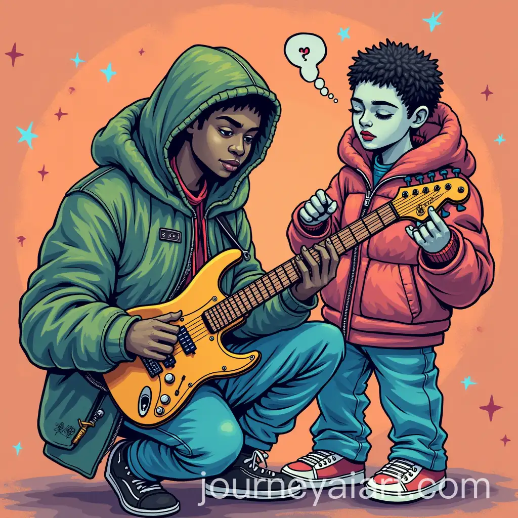 Vibrant-Phonk-Music-Scene-with-Dynamic-Artistic-Expression