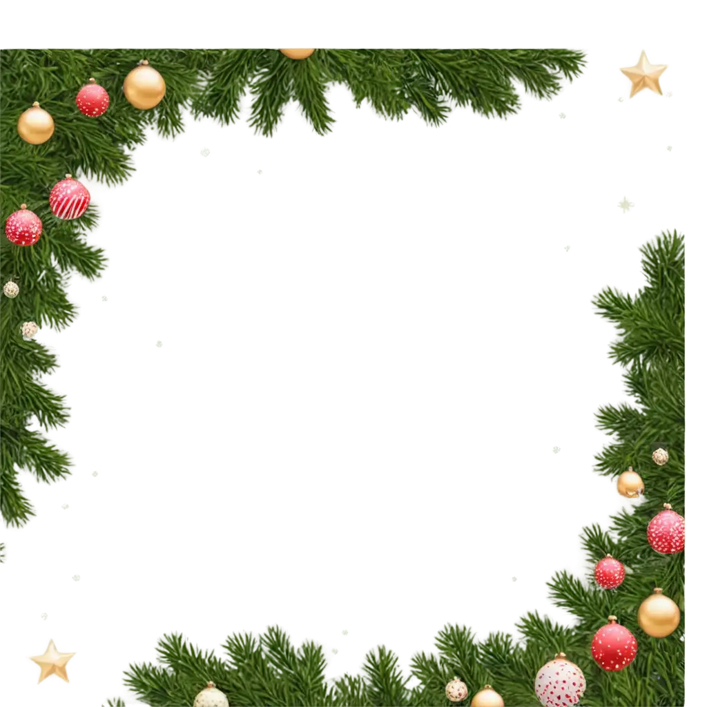 Frame-Christmas-Simple-PNG-Perfect-for-Clean-and-Elegant-Holiday-Designs