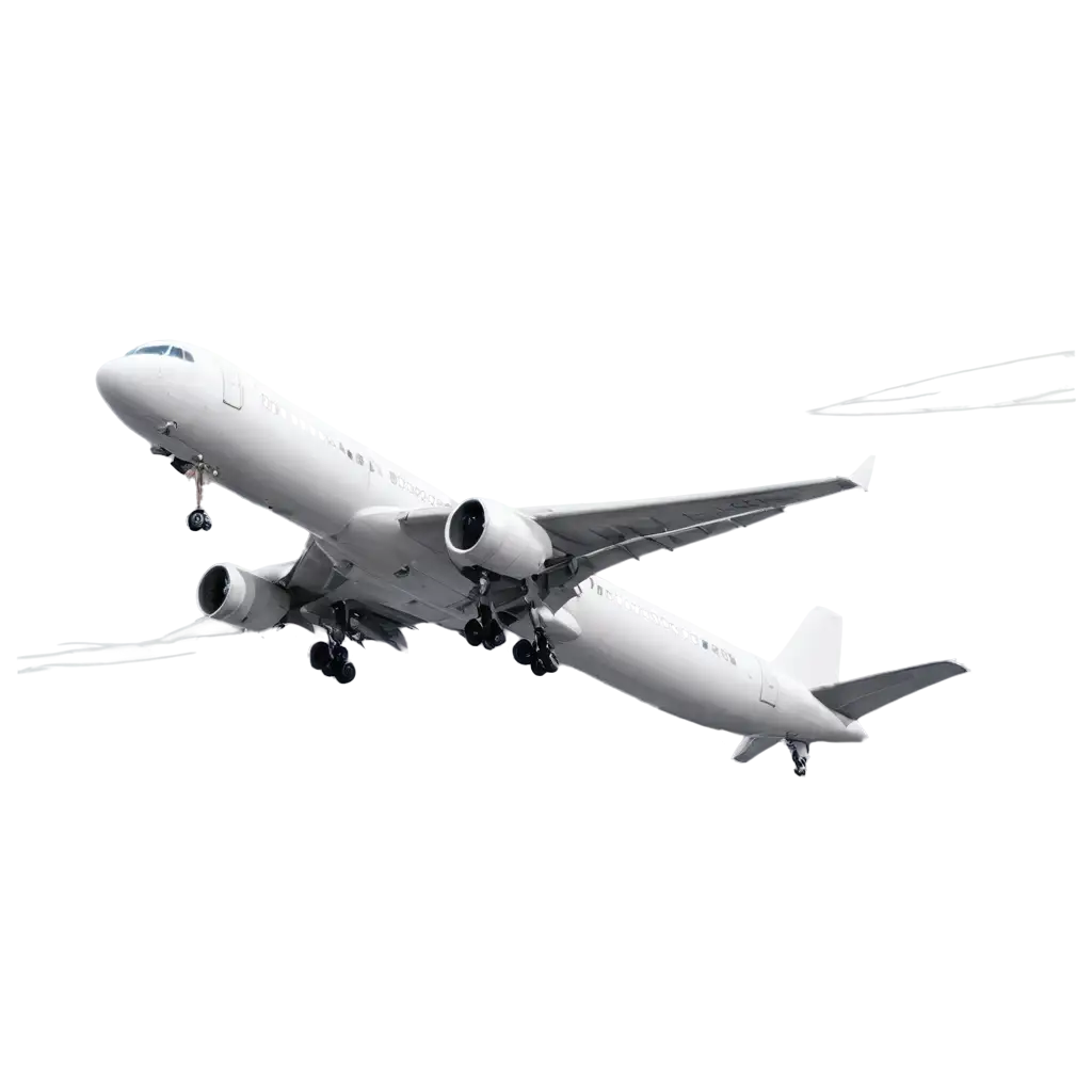 White-Plane-in-the-Sky-PNG-Image-Capturing-Serenity-and-Travel