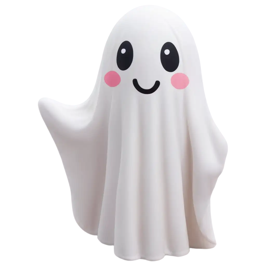 Cute-Ghost-PNG-Image-Perfect-for-Digital-Art-Halloween-Designs-and-More