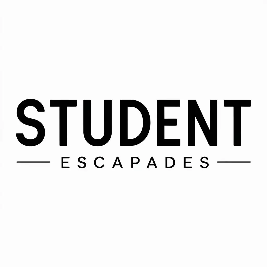 LOGO-Design-for-Student-Escapades-Student-Theme-with-Clear-Background