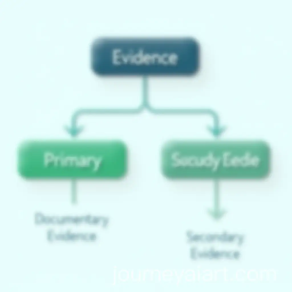 Modern-Evidence-Classification-Flowchart-Oral-and-Documentary-Evidence
