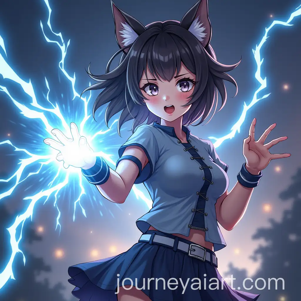 Anime-Character-Wielding-Electric-Power