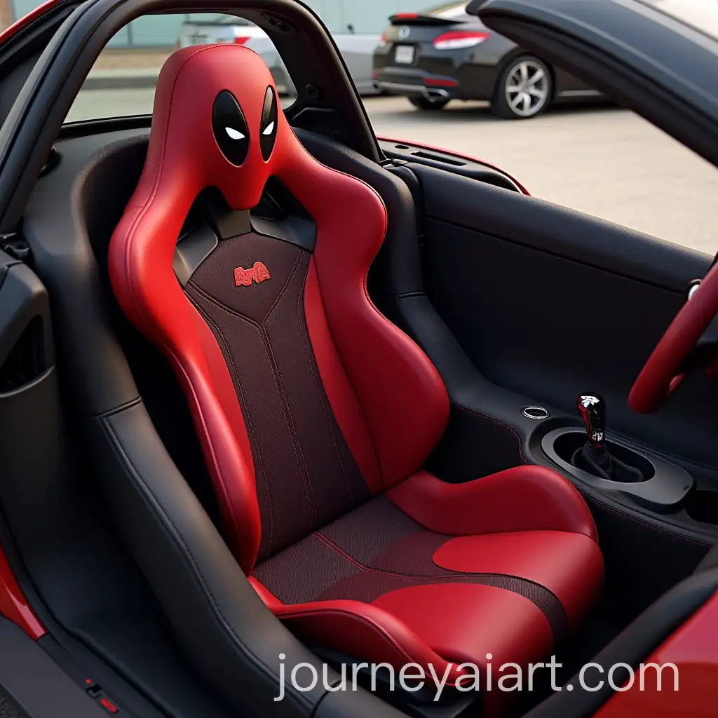 Deadpool-Relaxing-in-a-McLaren-P1-Sports-Car