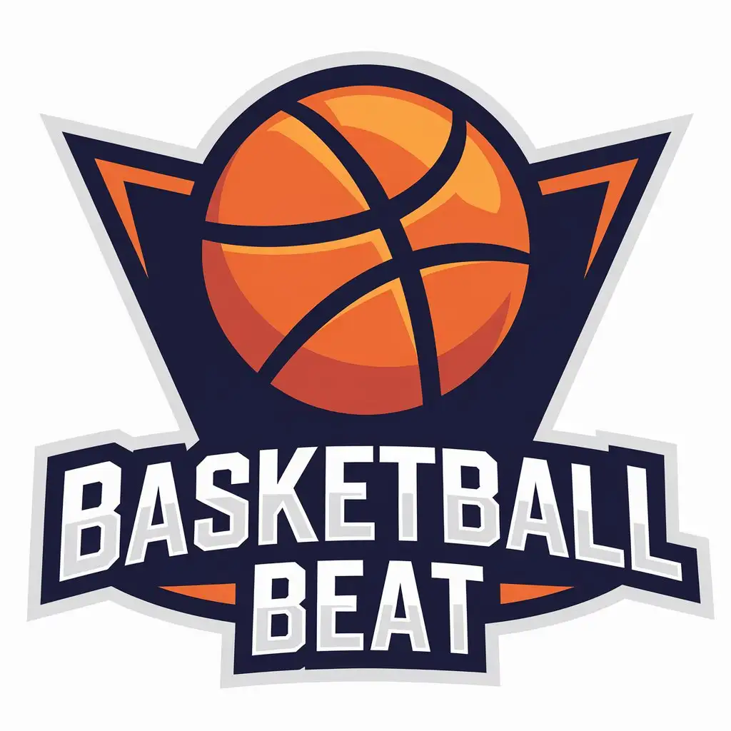 LOGO Design for Basketball Beat Modern Basketball Theme for Sports Fitness Industry