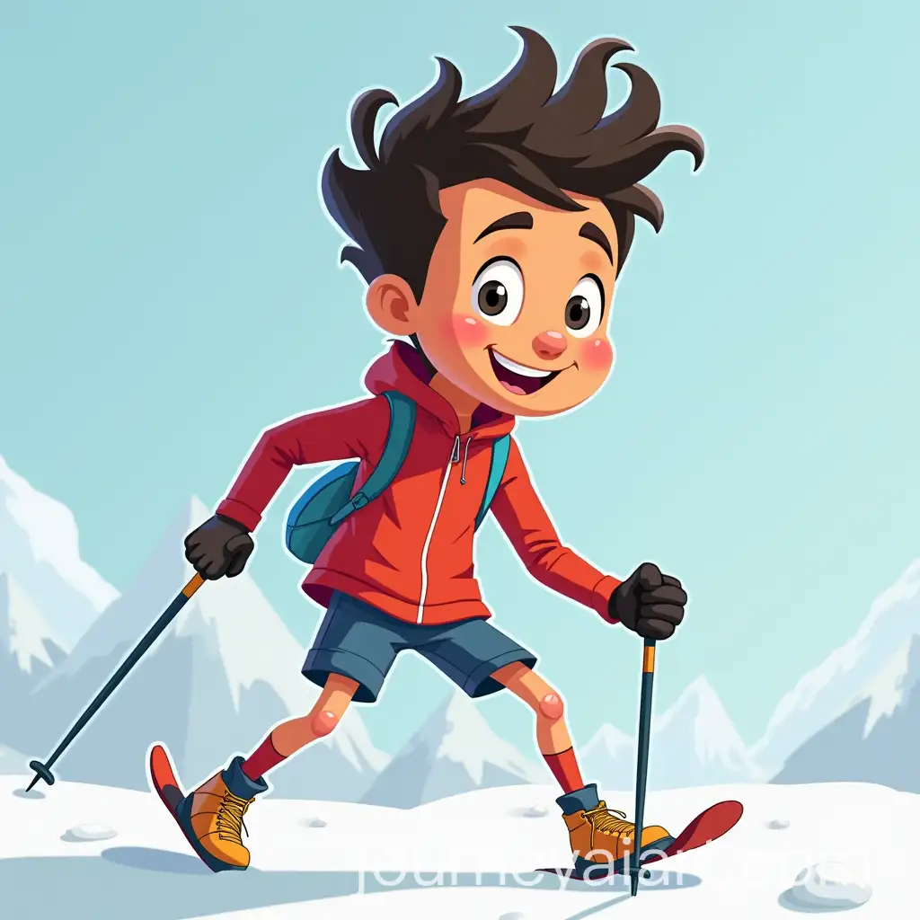 Kilian-Jornet-Cartoon-in-4K-Artwork