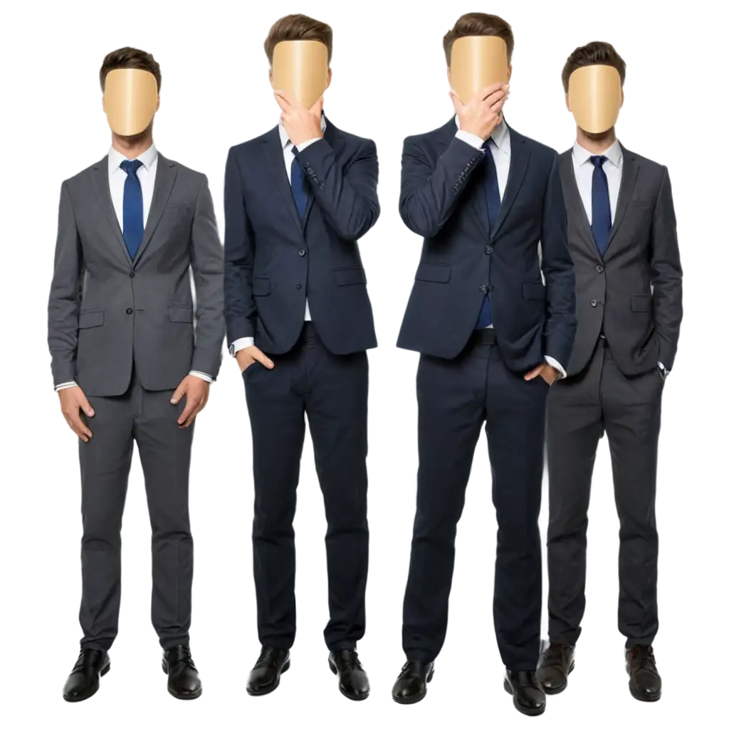 Unique-Faceless-Businessmen-PNG-Image-Captivating-Visual-Representation