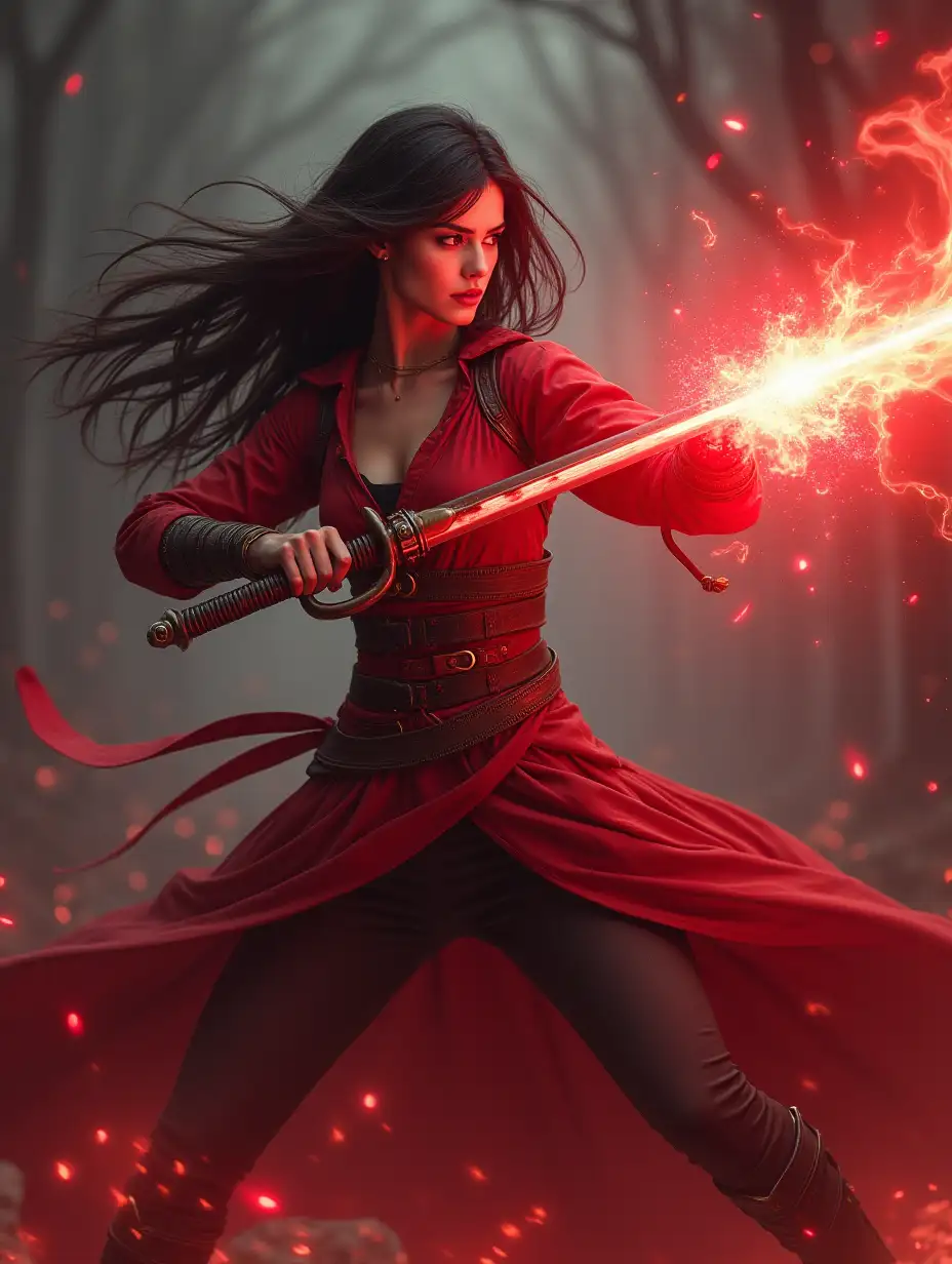 Dynamic-Female-Sword-Fighter-Channeling-Energy-Blast