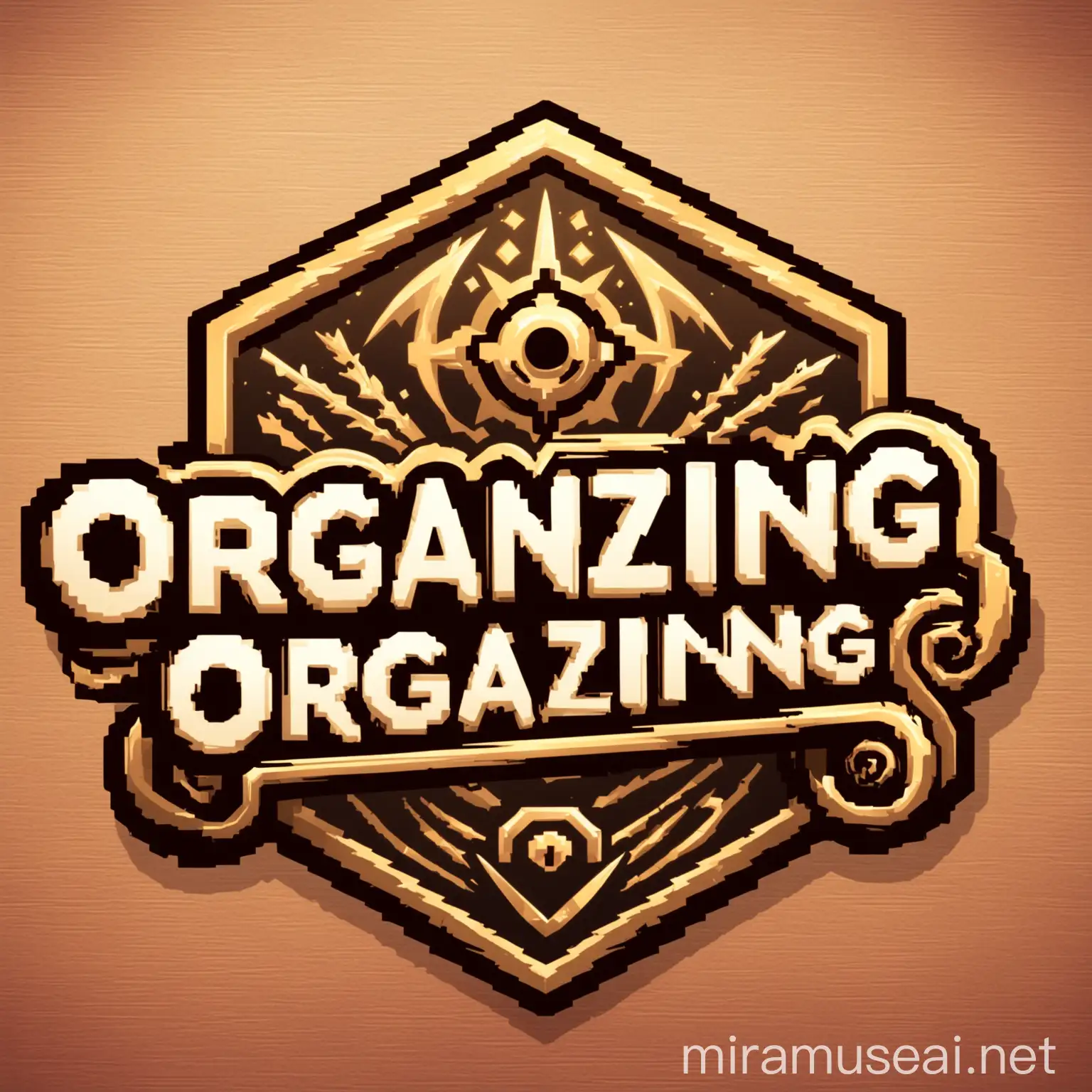 Organizing Games Logo Design with Playful Elements