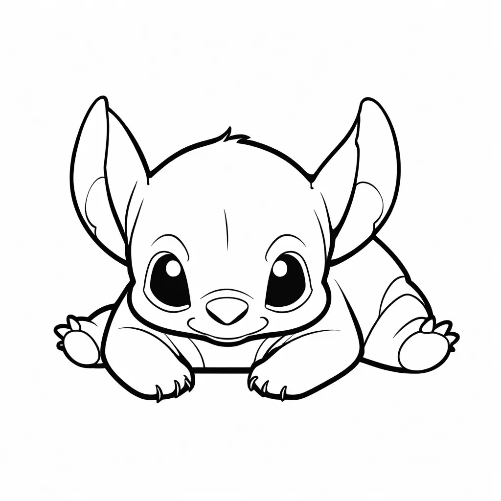 Sleeping-Stitch-Coloring-Page-for-Kids