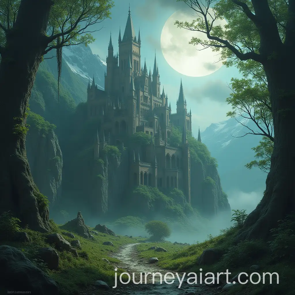 Magical-Elven-Fantasy-City-in-Enchanted-Forest