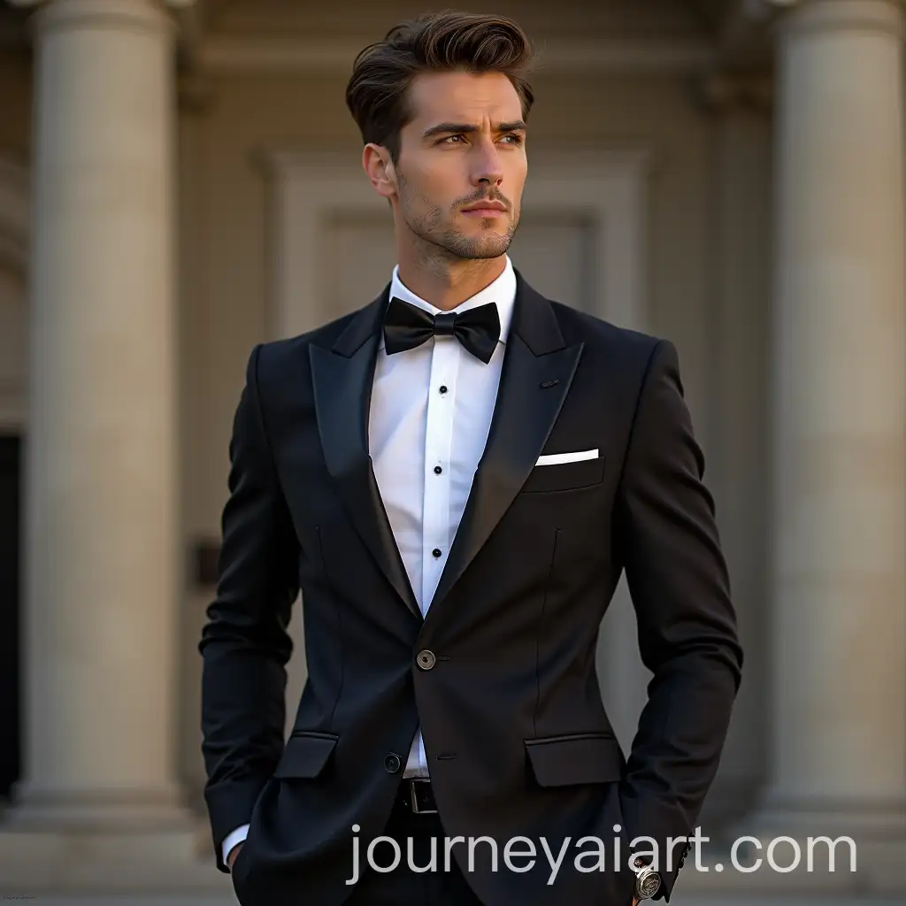 Stylish-25YearOld-Man-with-Elegant-Fashion-Sense