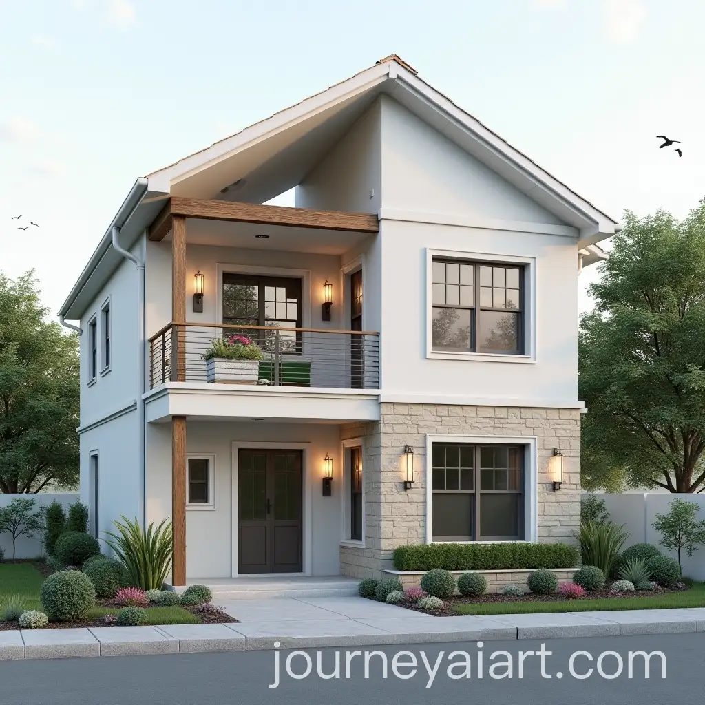 Realistic-Duplex-Building-with-Modern-Architecture