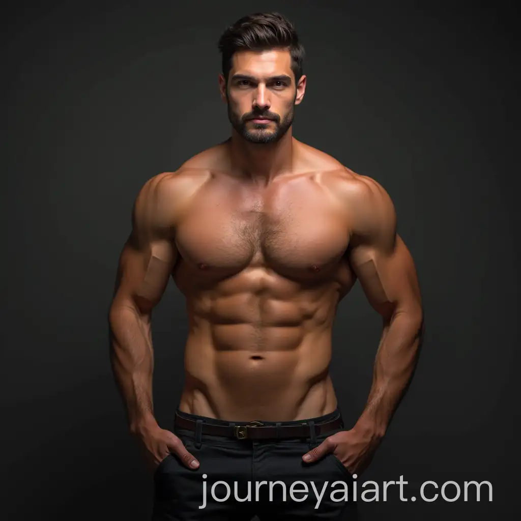 Handsome-Man-with-Strong-Physique