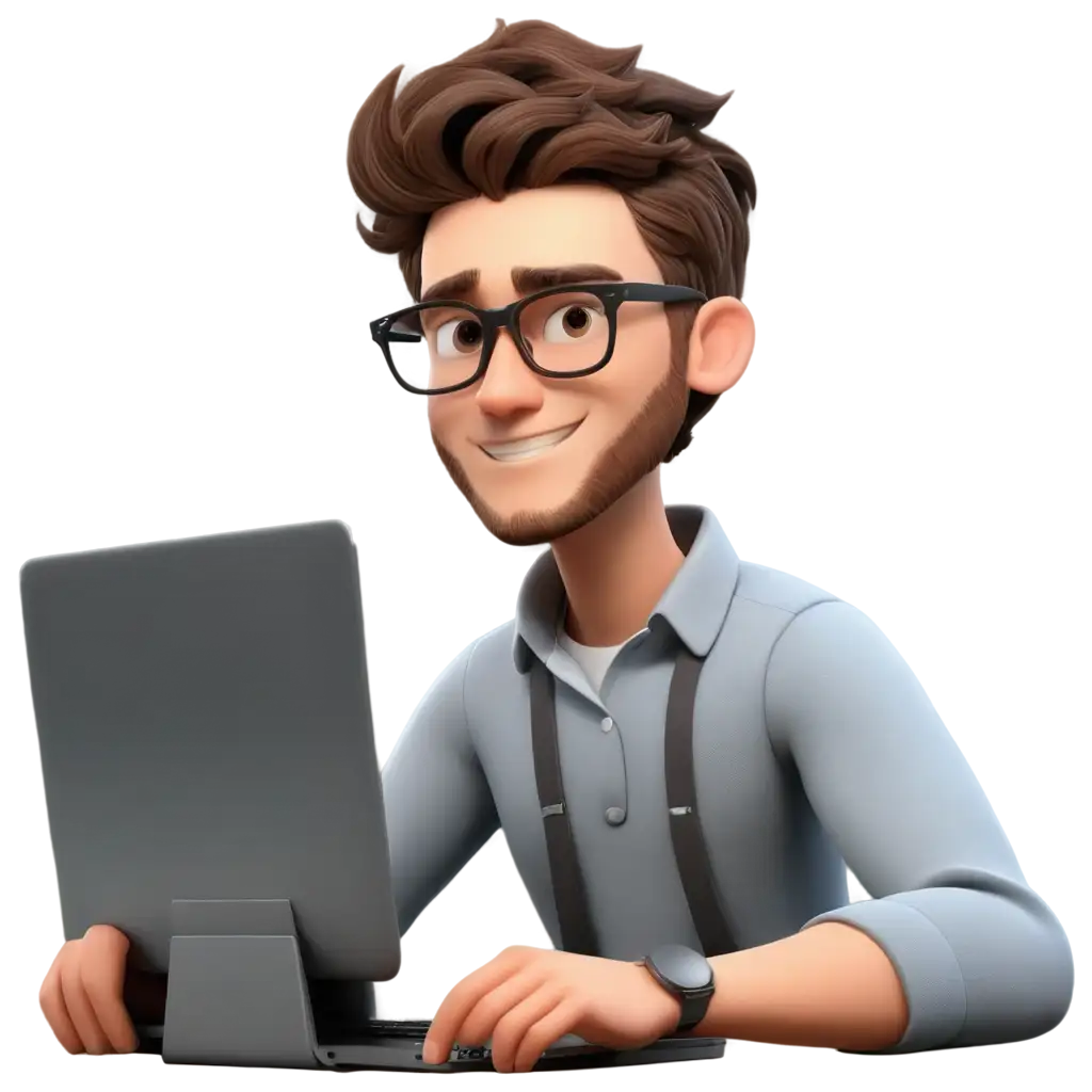 3D-Cartoon-Programmer-PNG-Enhancing-Visual-Appeal-with-HighQuality-Imagery