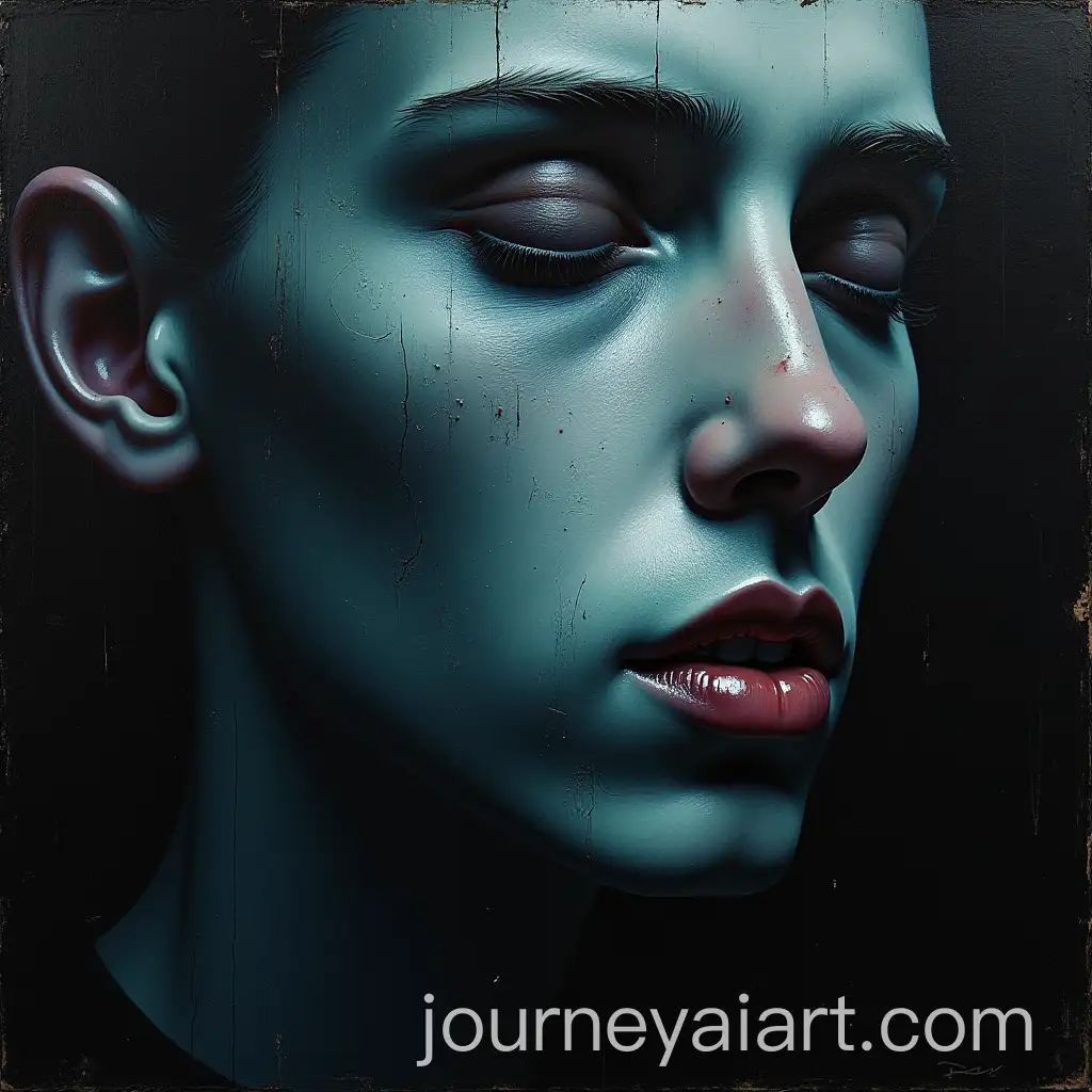 Squeegeed-Dark-Sadistic-Glitched-Portrait-of-a-Man-in-Surgery-with-Missing-Persons-Search-in-an-Irish-Landscape