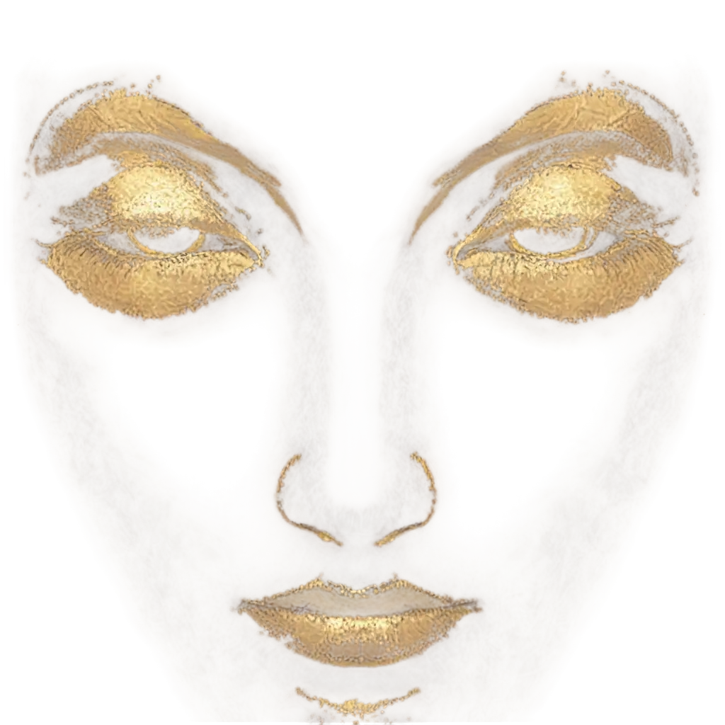 Golden-Face-PNG-Image-Radiant-and-Timeless-Artistry