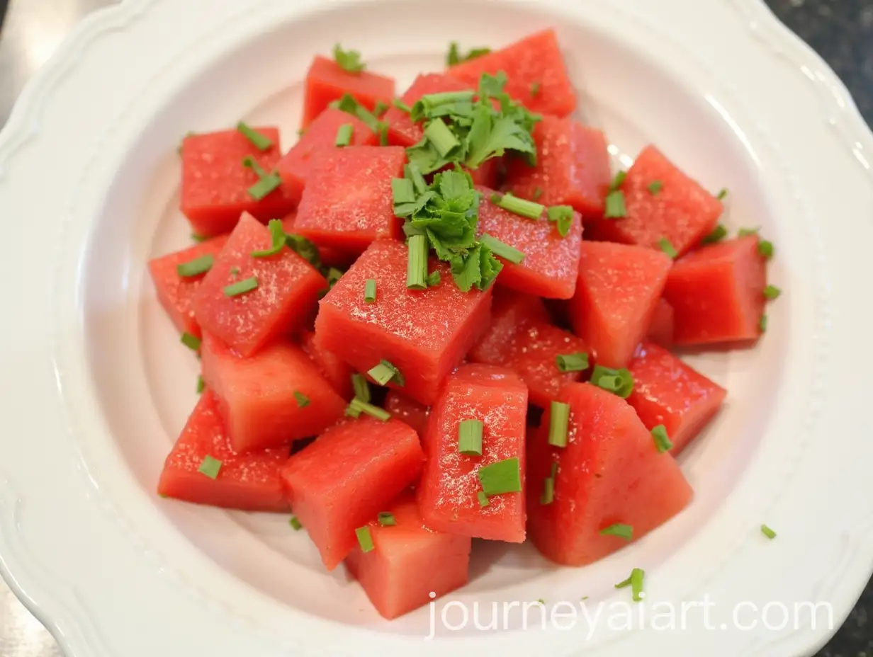 Fresh-and-Colorful-Watermelon-Salad-with-Fruit-and-MintAI-Image-Prompt-Expansion-Garnish