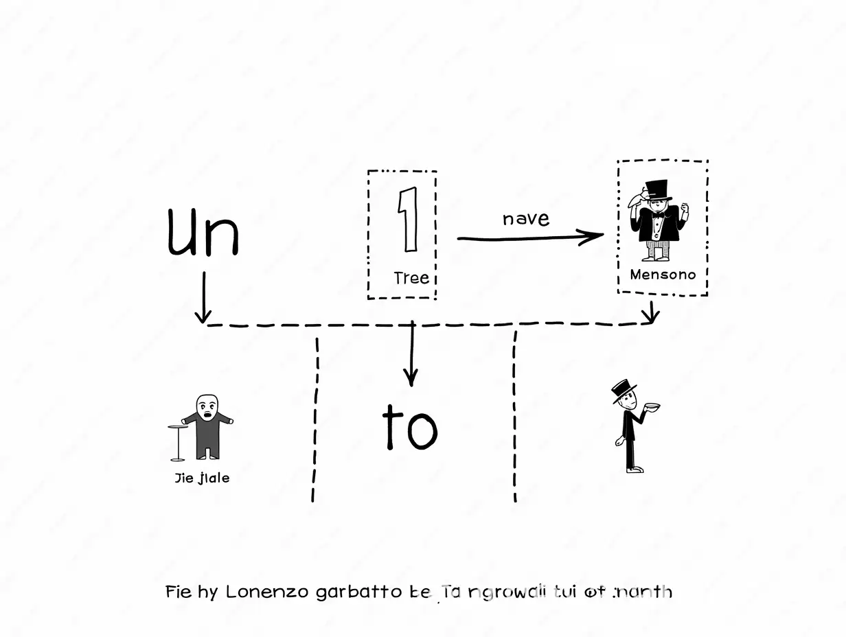 Black-and-White-Rebus-Representing-Un-Lorenzo-Garbato